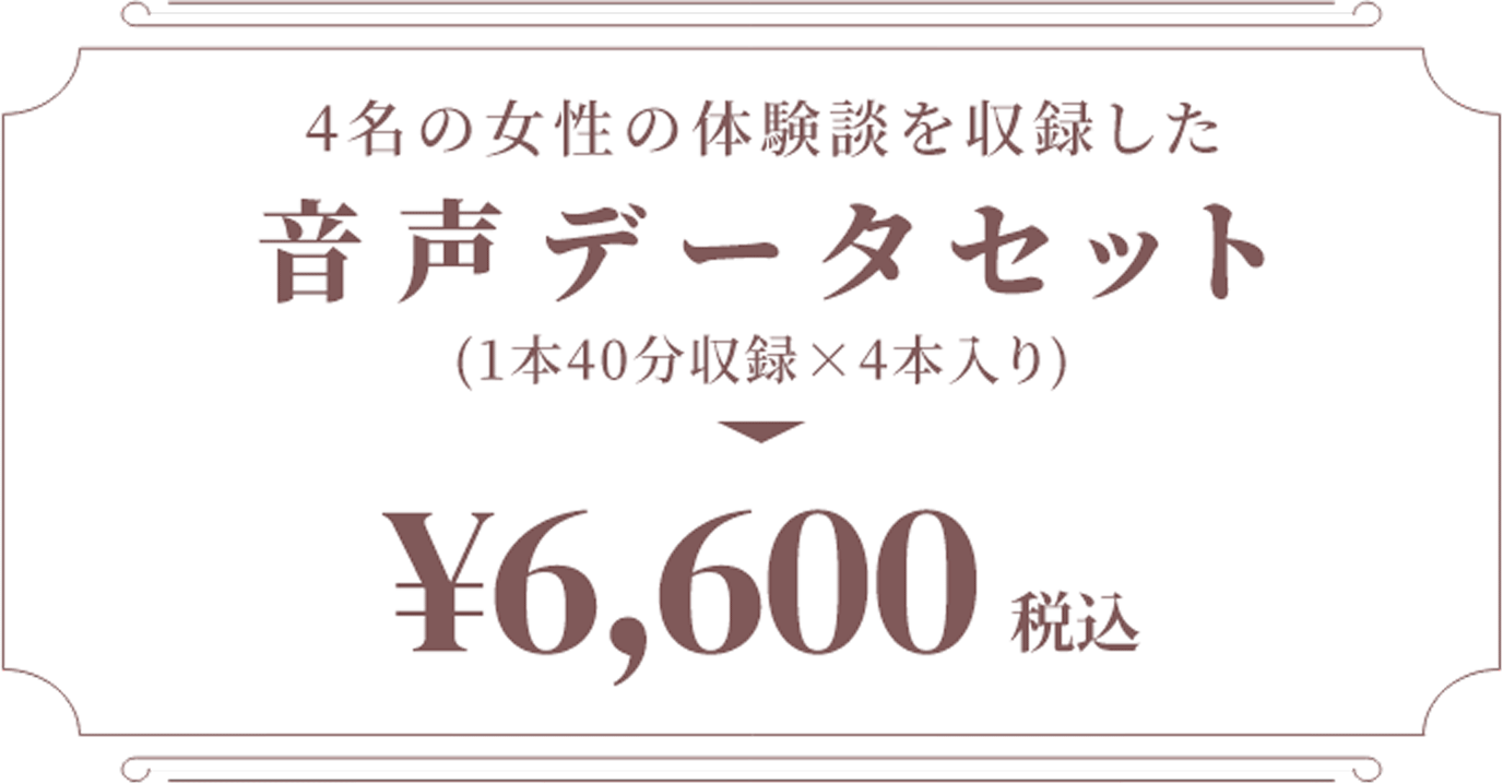 通常4巻セット24.000円での販売が、今なら期間限定75％オフの6.600円(4税込み)という内容に変更いたします。